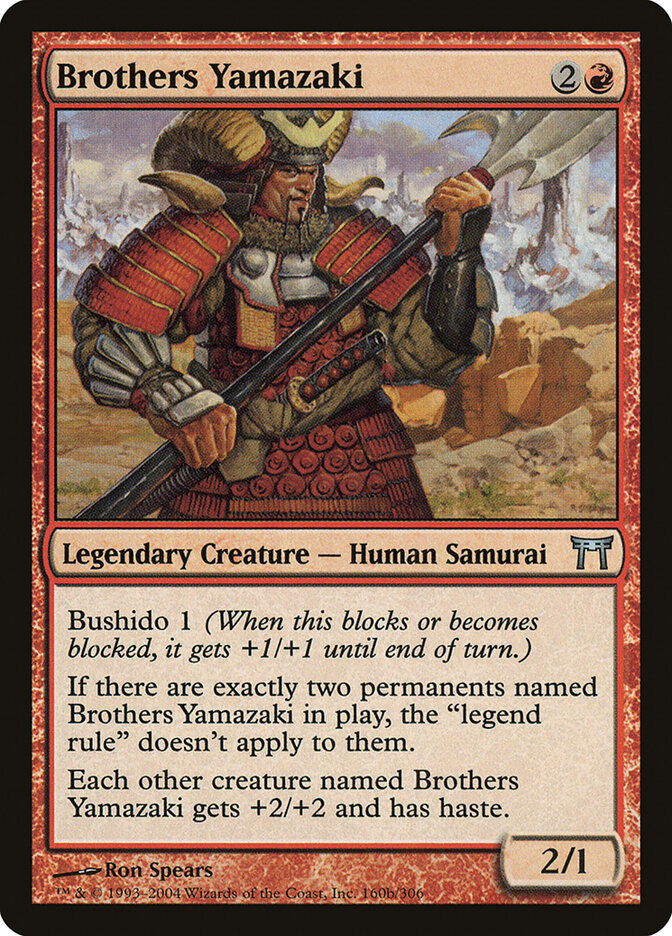 Brothers Yamazaki (160b) - Champions of Kamigawa (CHK)