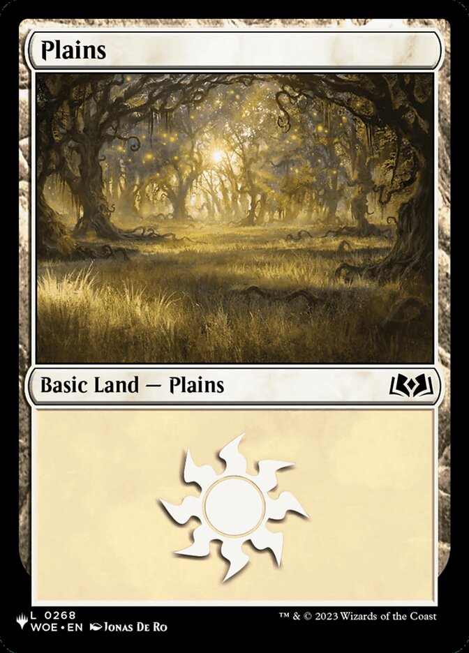 Plains (WOE-268) - The List (PLST)