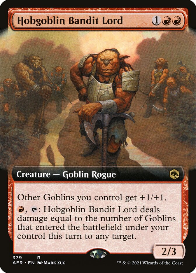 Hobgoblin Bandit Lord (379) - Adventures in the Forgotten Realms (AFR)