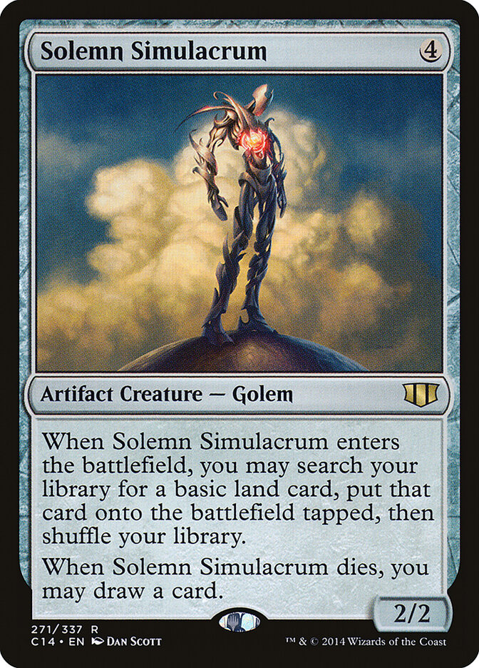 Solemn Simulacrum (271) - Commander 2014 (C14)
