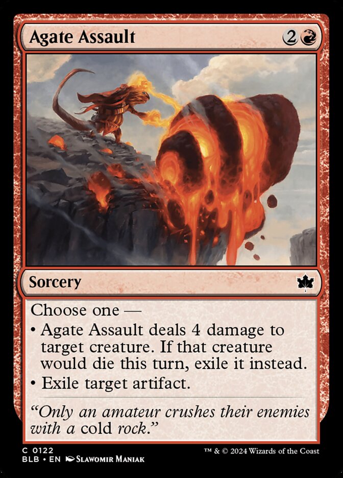 Agate Assault (122) - Bloomburrow (BLB)