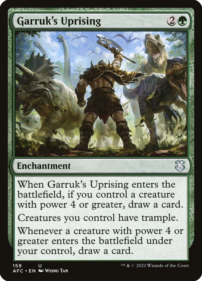 Garruk's Uprising (159) - Forgotten Realms Commander (AFC)