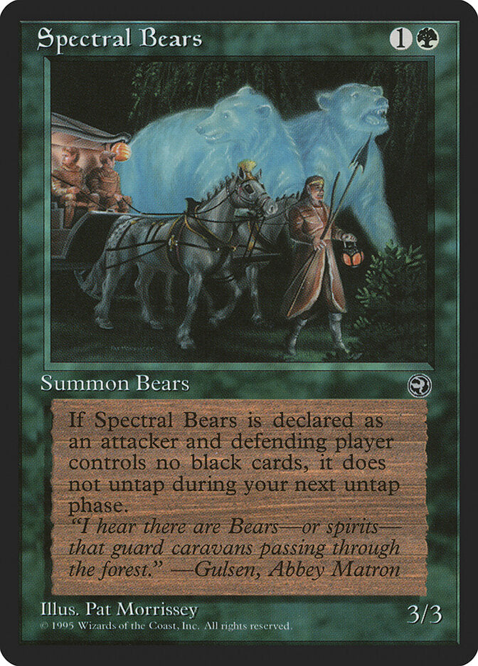 Spectral Bears (98) - Homelands (HML)