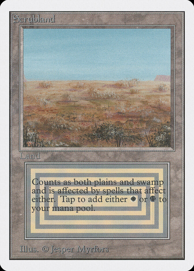 Scrubland (282) - Unlimited Edition (2ED)