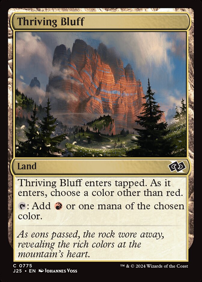 Thriving Bluff (775) - Foundations Jumpstart (J25)