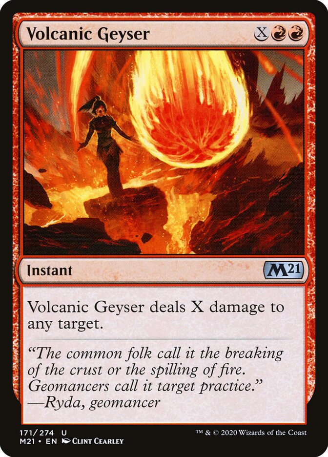 Volcanic Geyser (171) - Core Set 2021 (M21)