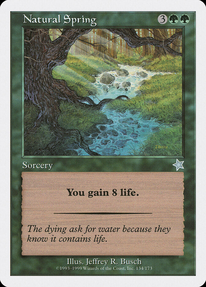 Natural Spring (134) - Starter 1999 (S99)