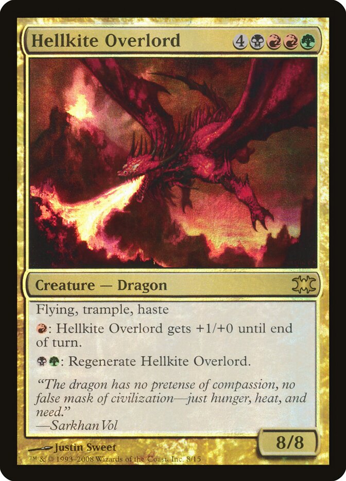 Hellkite Overlord (8) - From the Vault: Dragons (DRB)