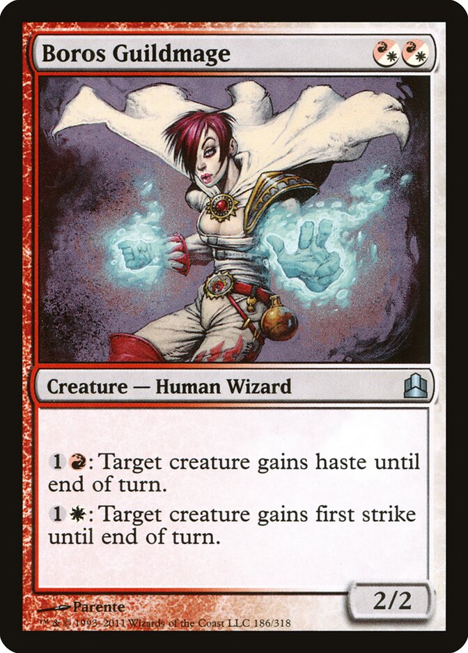 Boros Guildmage (186) - Commander 2011 (CMD)