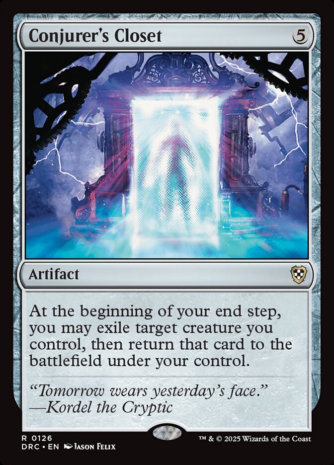 Conjurer's Closet (126) - Aetherdrift Commander (DRC)