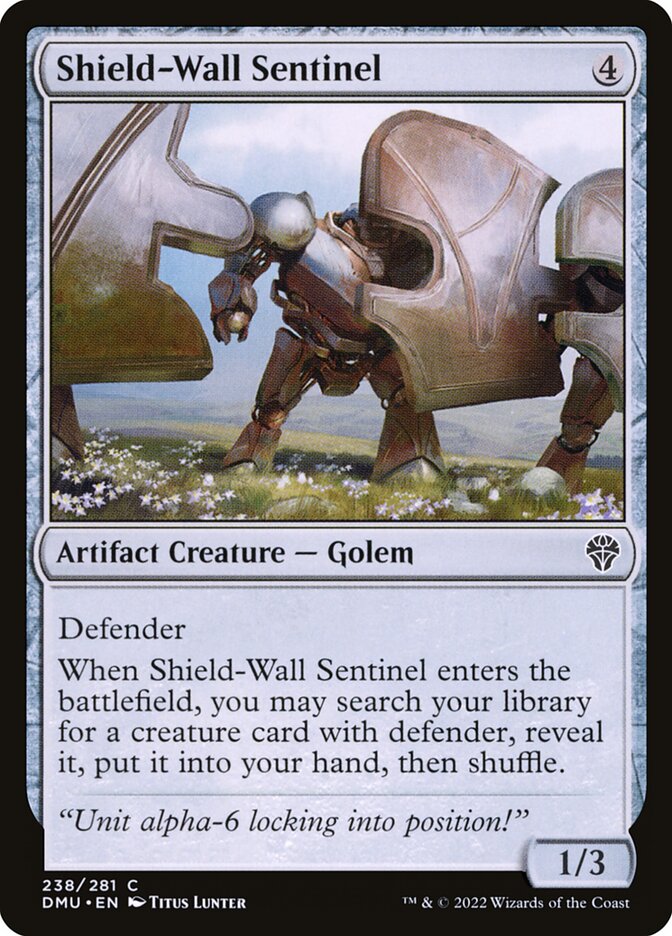 Shield-Wall Sentinel (238) - Dominaria United (DMU)