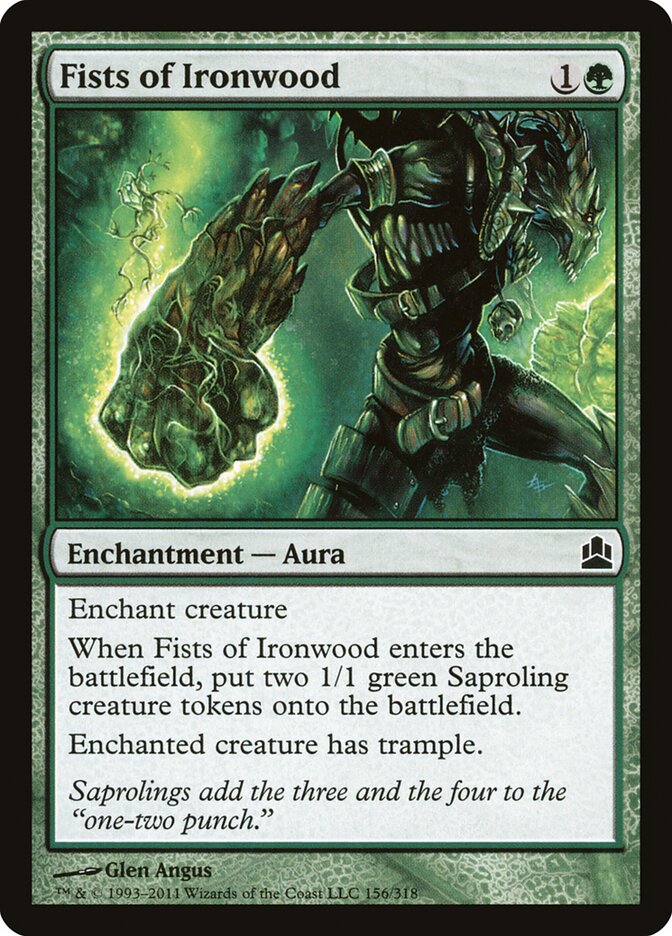 Fists of Ironwood (156) - Commander 2011 (CMD)