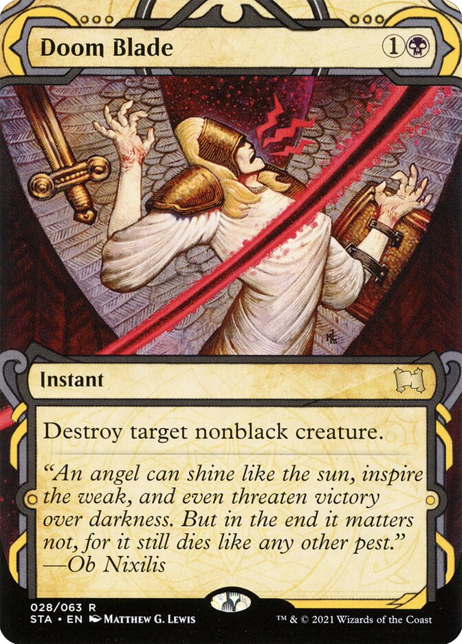 Doom Blade (28) - Strixhaven Mystical Archive (STA)