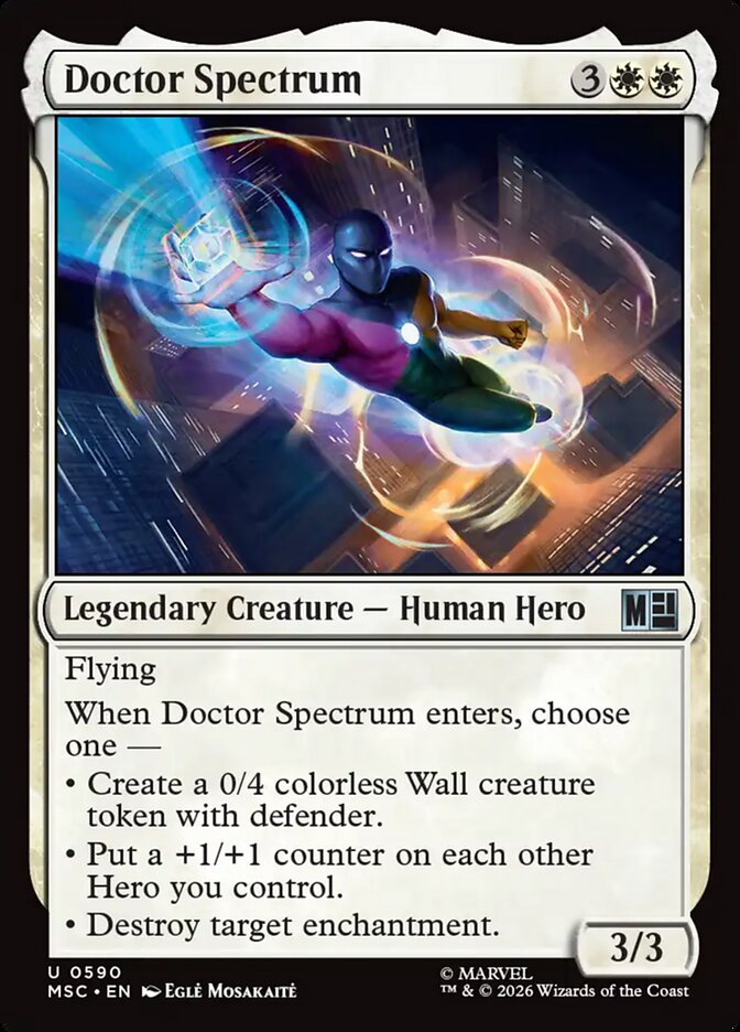 Doctor Spectrum (590) - Marvel Super Heroes Commander (MSC)