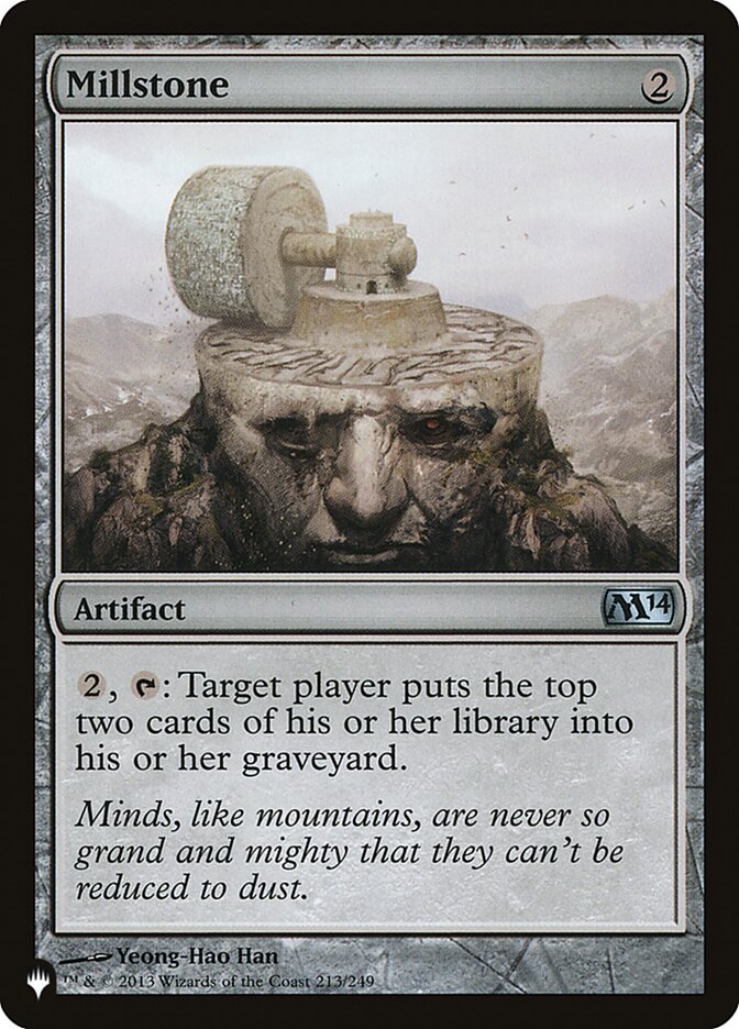 Millstone (M14-213) - The List (PLST)