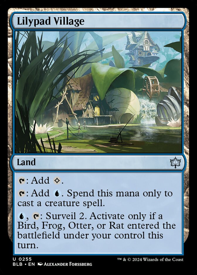 Lilypad Village (255) - Bloomburrow (BLB)