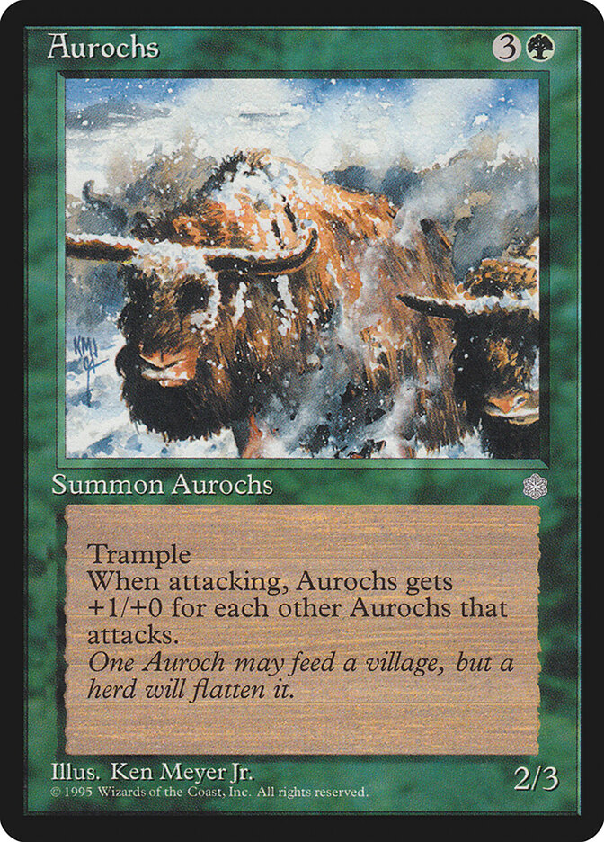 Aurochs (225) - Ice Age (ICE)
