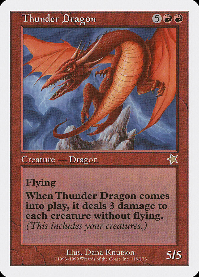 Thunder Dragon (119) - Starter 1999 (S99)