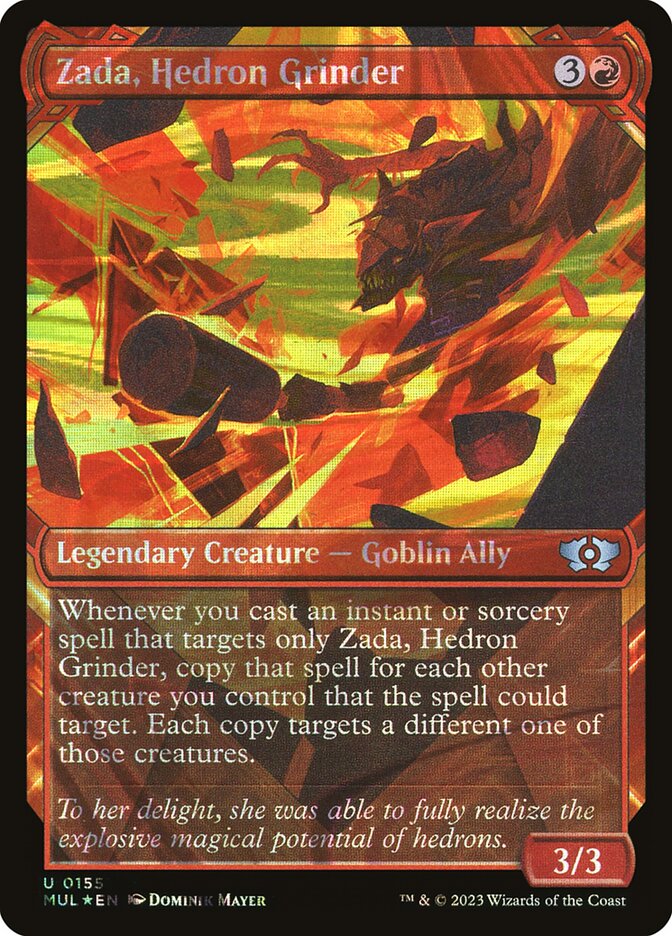Zada, Hedron Grinder (155) - Multiverse Legends (MUL)
