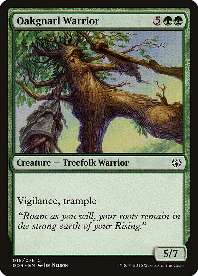 Oakgnarl Warrior (15) - Duel Decks: Nissa vs. Ob Nixilis (DDR)