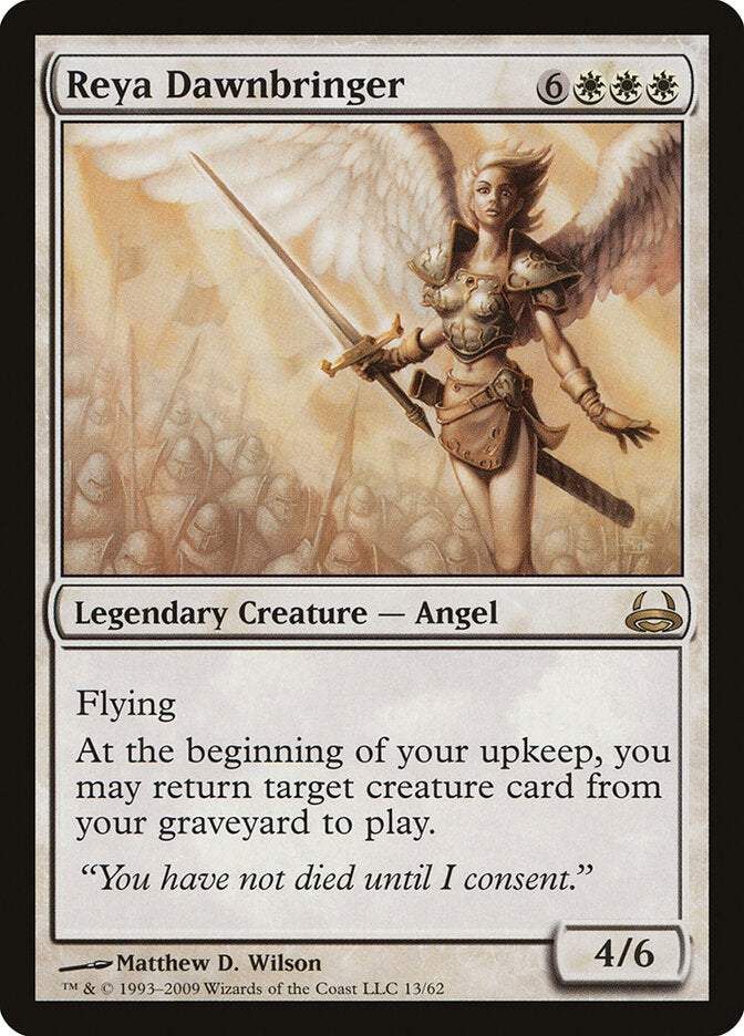 Reya Dawnbringer (13) - Duel Decks: Divine vs. Demonic (DDC)