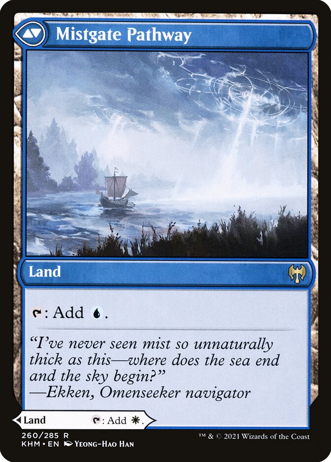Hengegate Pathway // Mistgate Pathway (260) - Kaldheim (KHM)