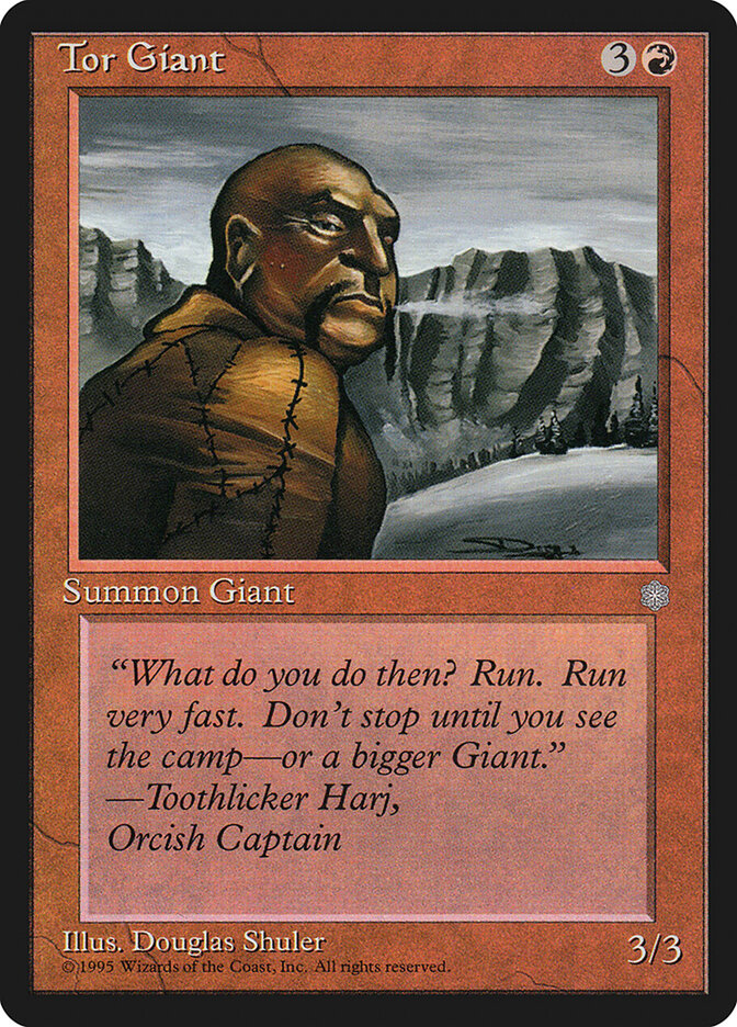 Tor Giant (220) - Ice Age (ICE)