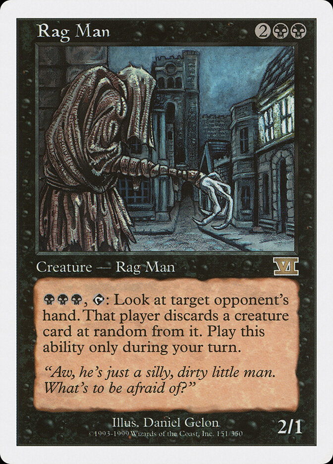 Rag Man (151) - Classic Sixth Edition (6ED)
