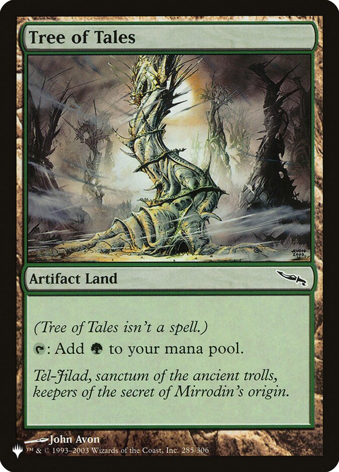 Tree of Tales (MRD-285) - The List (PLST)
