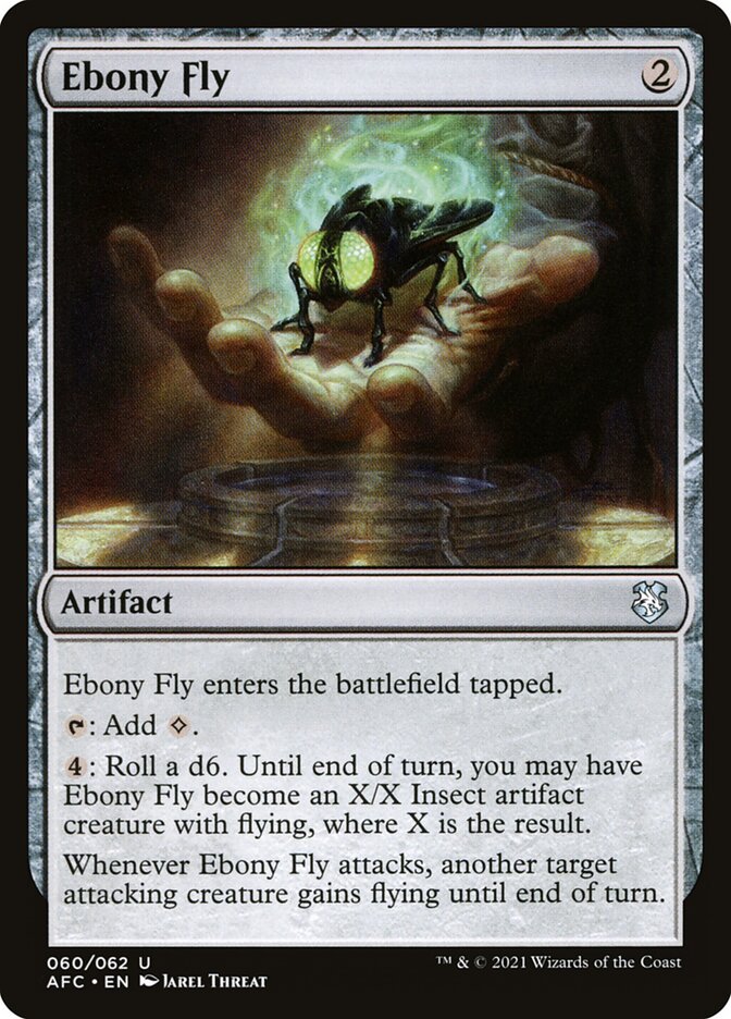 Ebony Fly (60) - Forgotten Realms Commander (AFC)