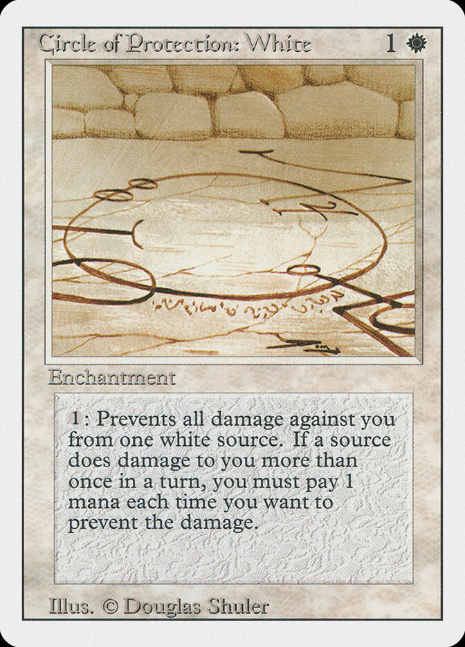 Circle of Protection: White (13) - Revised Edition (3ED)