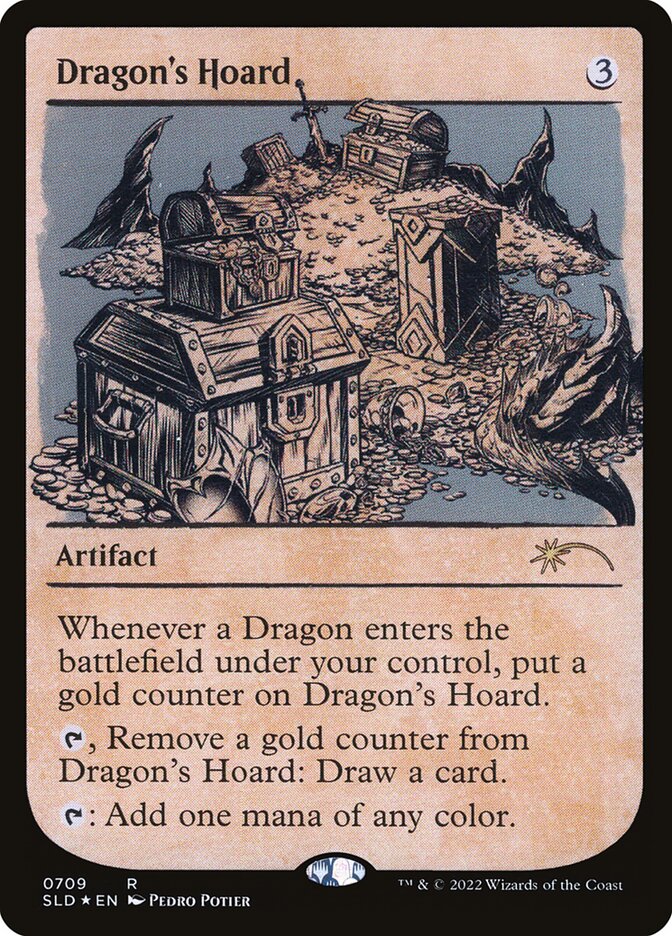 Dragon's Hoard (709) - Secret Lair Drop (SLD)