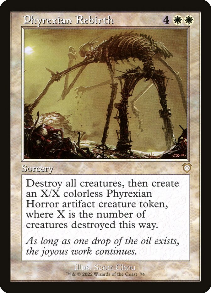 Phyrexian Rebirth (74) - The Brothers' War Commander (BRC)
