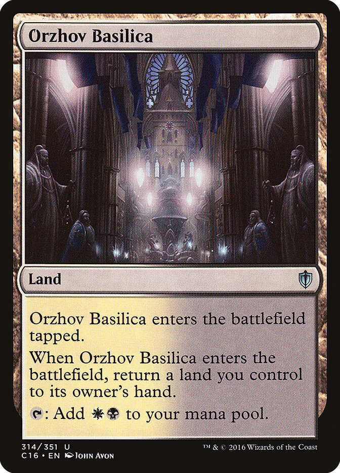 Orzhov Basilica (314) - Commander 2016 (C16)