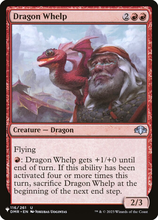 Dragon Whelp (DMR-116) - The List (PLST)