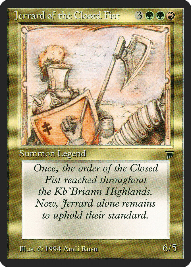 Jerrard of the Closed Fist (235) - Legends (LEG)