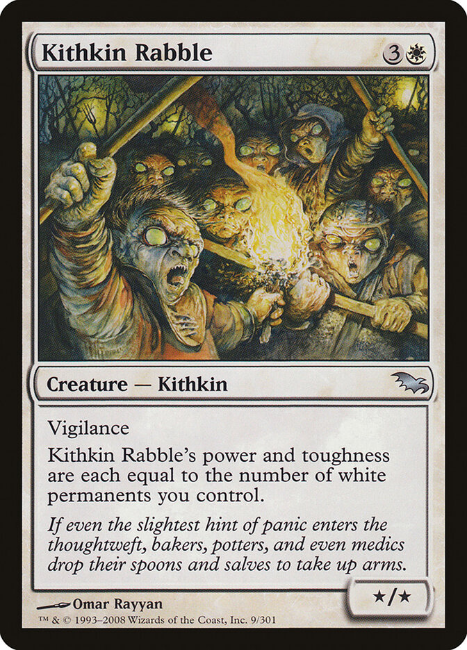 Kithkin Rabble (9) - Shadowmoor (SHM)