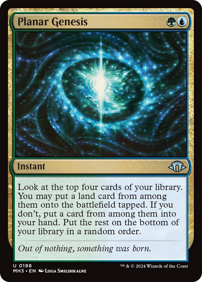 Planar Genesis (198) - Modern Horizons 3 (MH3)