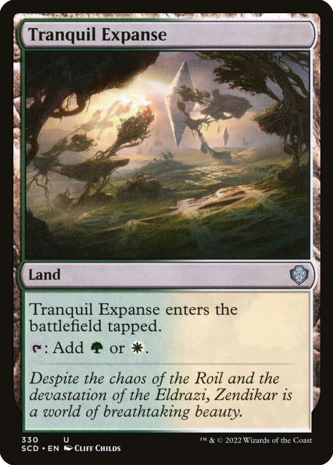Tranquil Expanse (330) - Starter Commander Decks (SCD)