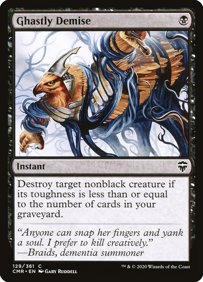 Ghastly Demise (129) - Commander Legends (CMR)