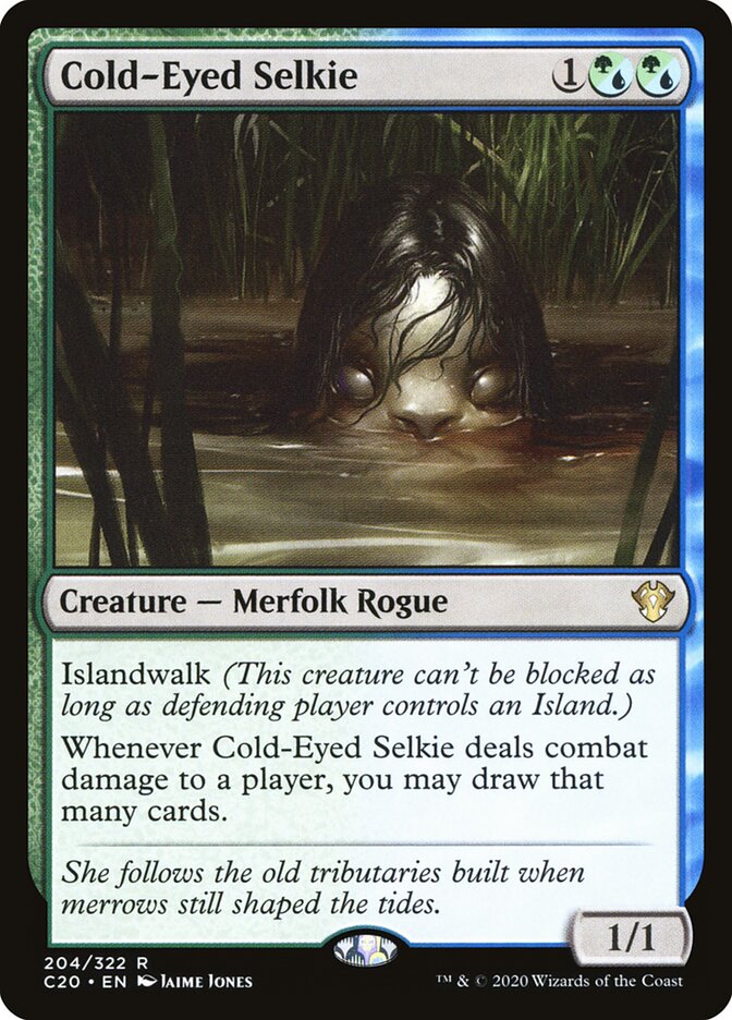 Cold-Eyed Selkie (204) - Commander 2020 (C20)