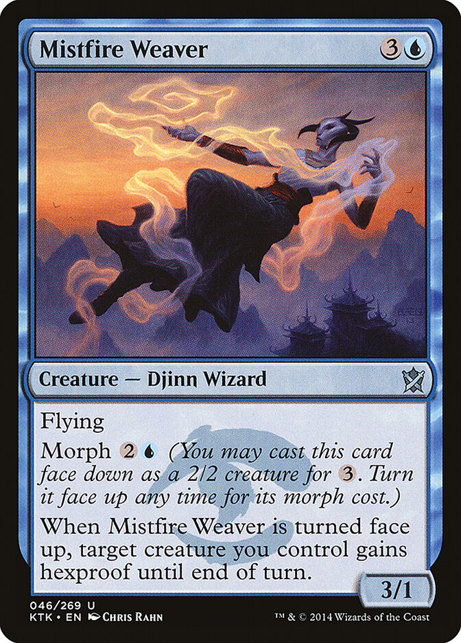 Mistfire Weaver (46) - Khans of Tarkir (KTK)