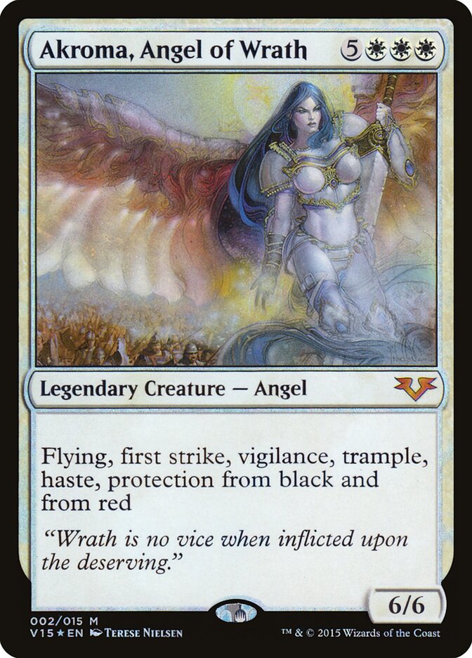 Akroma, Angel of Wrath (2) - From the Vault: Angels (V15)