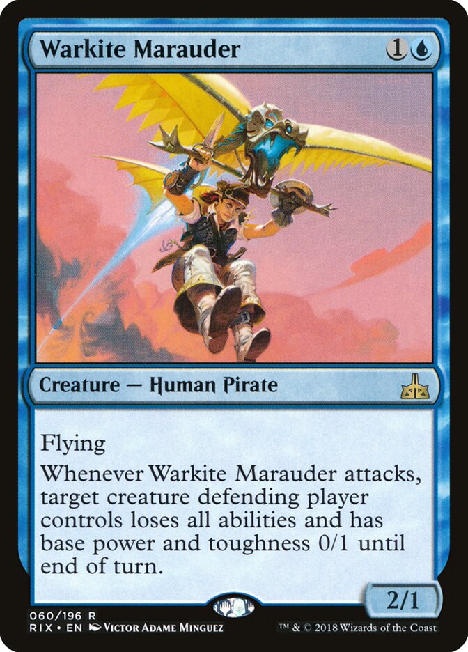 Warkite Marauder (60) - Rivals of Ixalan (RIX)