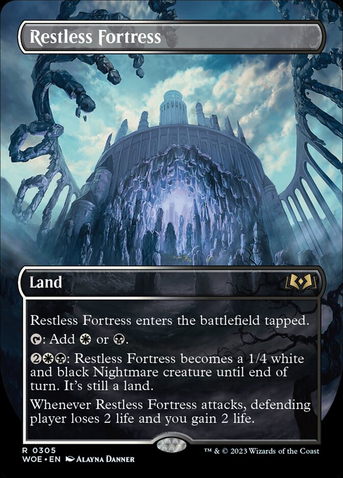 Restless Fortress (305) - Wilds of Eldraine (WOE)