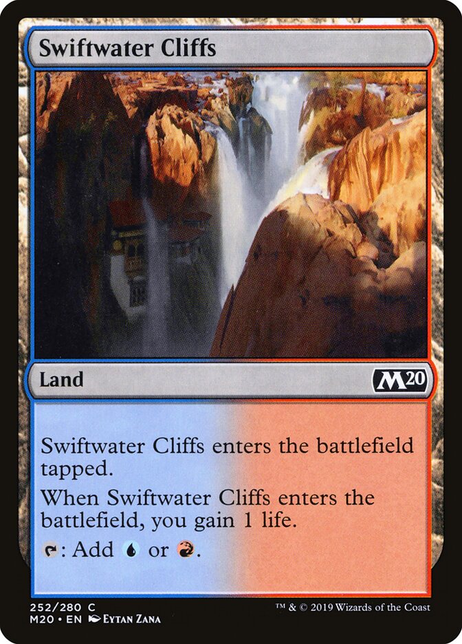 Swiftwater Cliffs (252) - Core Set 2020 (M20)