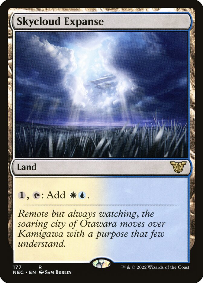 Skycloud Expanse (177) - Neon Dynasty Commander (NEC)