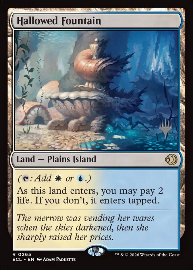Hallowed Fountain (265p) - Lorwyn Eclipsed Promos (PECL)