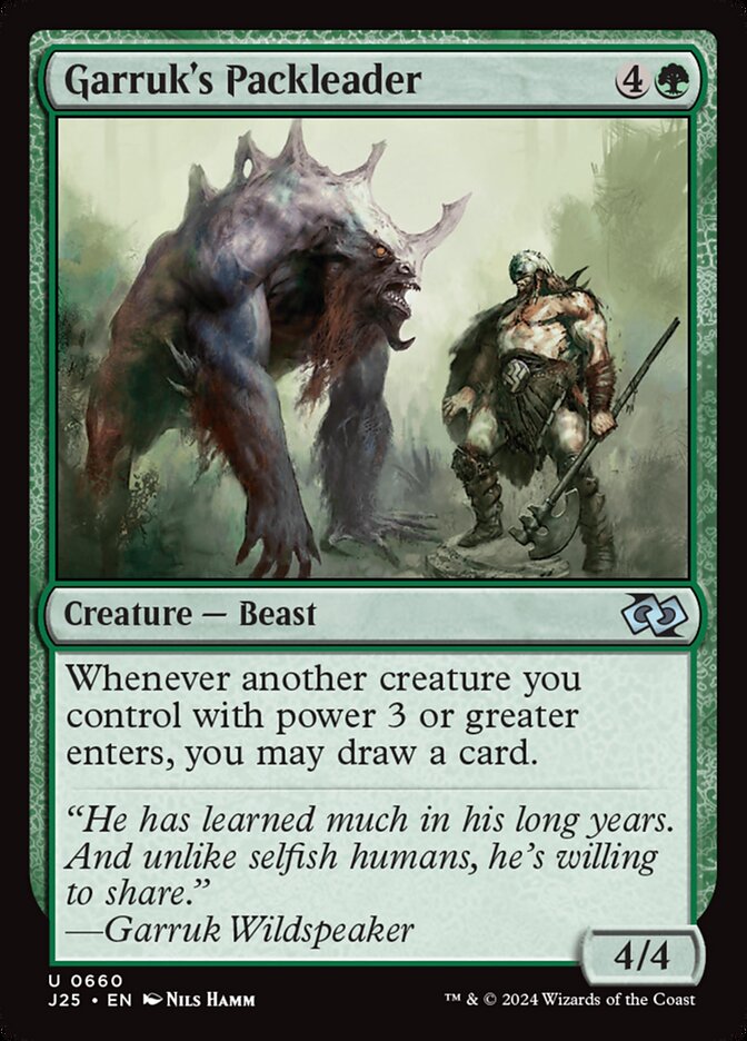 Garruk's Packleader (660) - Foundations Jumpstart (J25)