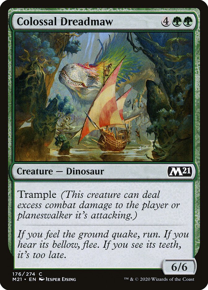 Colossal Dreadmaw (176) - Core Set 2021 (M21)